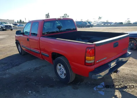 2000 Chevrolet Silverado 1500 Ls z USA, uszkodzony, nr VIN 2GCEC19TXY1404438